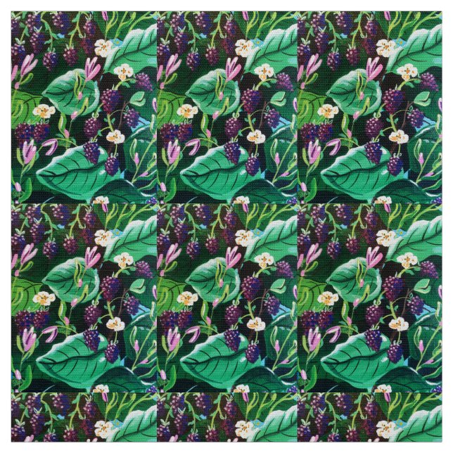 "Berry Patch" Tyg (Provkarta)