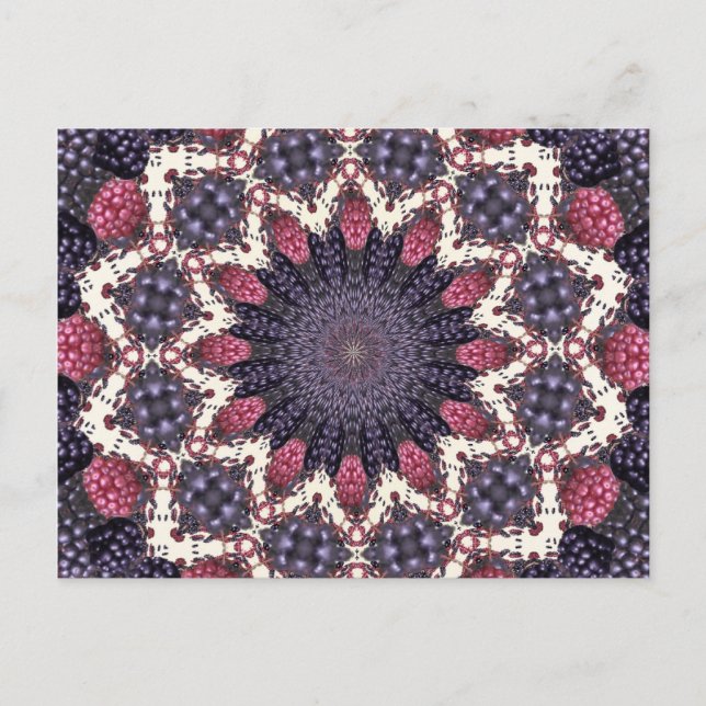 Berry Patchwork Vykort (Framsida)