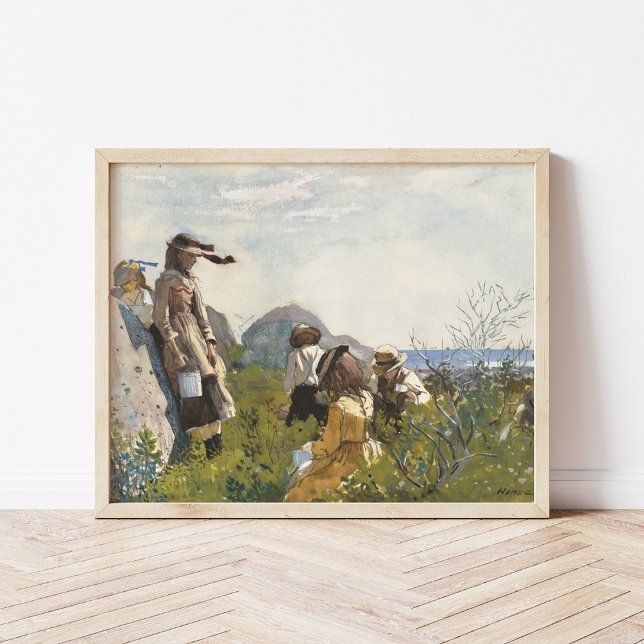 Berry Pickers | Winslow Homer Poster (Skapare uppladdad)