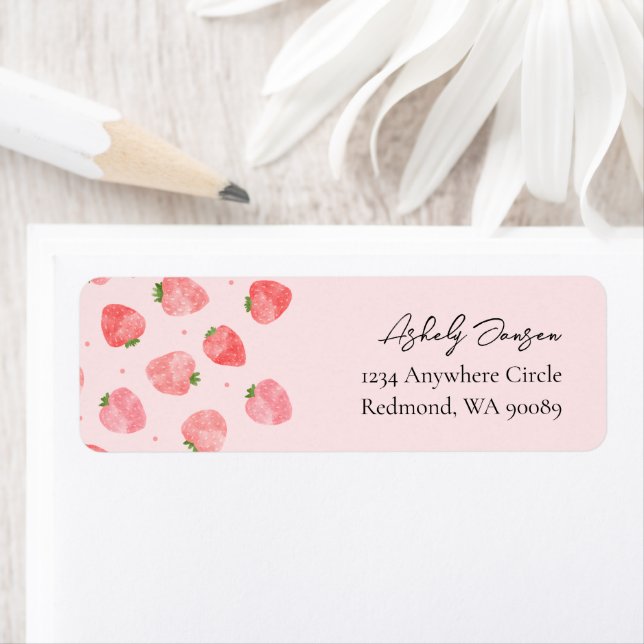 Berry Returetiketters Returadress Etikett (Insitu)
