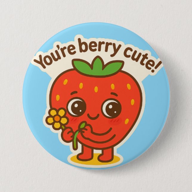 Berry söt Button Knapp (Framsida)