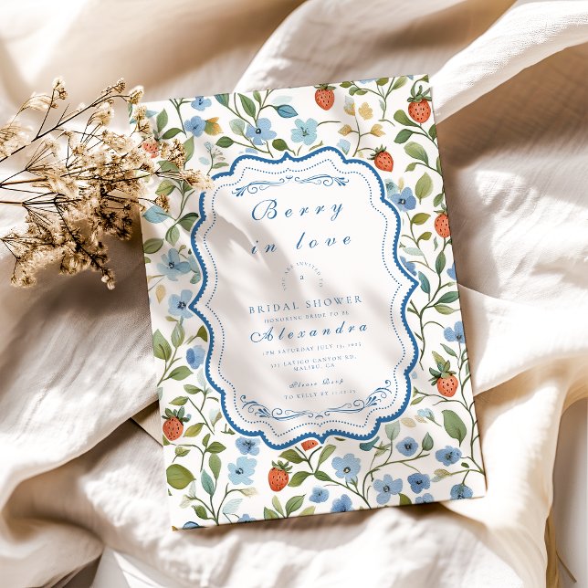 Berry Söt  Möhippa Inbjudningar (Skapare uppladdad)