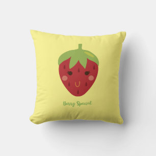 Berry Speciell Smiling Strawberry Kudde