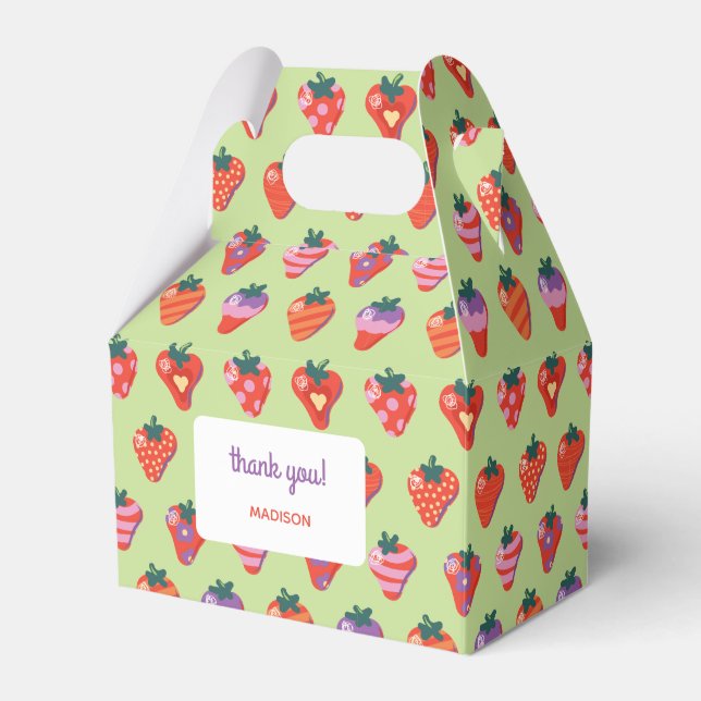 Berry Speciell Strawberry Birthday - Kiwi Presentaskar (Framsidan Sidan)