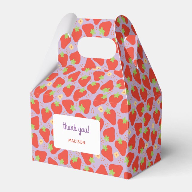 Berry Speciell Strawberry Birthday - Plum Presentaskar (Framsidan Sidan)