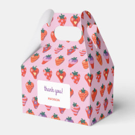 Berry Speciell Strawberry Birthday - Rosa Presentaskar