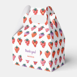 Berry Speciell Strawberry Birthday - White Presentaskar