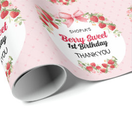 Berry Sweet 1st Birthday Presentpapper