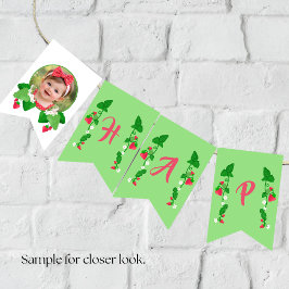 Berry Sweet 1st Birthday Strawberry Vimplar