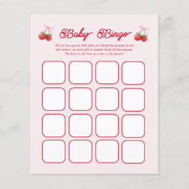 Berry Sweet Baby Shower Bingo Games