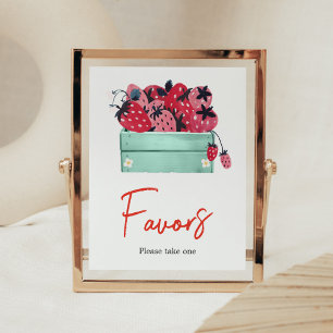 Berry Sweet Baby Shower-favoriter Poster