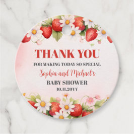 Berry Sweet Baby Shower Gåvor Etiketter