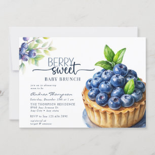Berry Sweet Baby Shower Inbjudningar