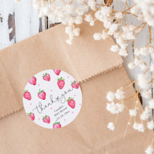 Berry Sweet Baby Shower Strawberry Tack