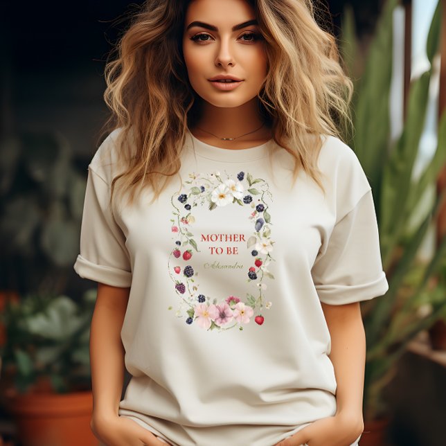 Berry Sweet Baby Shower T Shirt (Skapare uppladdad)