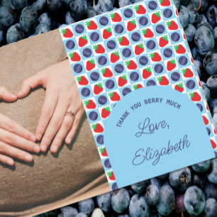 Berry Sweet Baby Shower Tack Kort