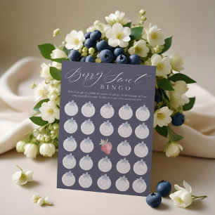 Berry Sweet Bingo Baby Shower-spelkort Inbjudningar