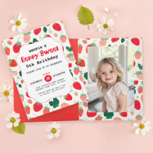 Berry Sweet Birthday Foltydd