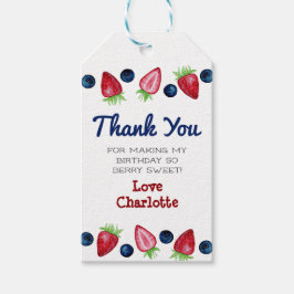 Berry Sweet Birthday Presentetikett