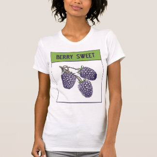 Berry Sweet Blackberries Seed Packet Graphic T Shirt