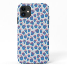 Berry Sweet Blue Strawbär iphone case