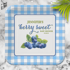Berry Sweet Blueberry Theme Baby Shower