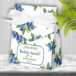 Berry Sweet Blueberry Theme Baby Shower Presentaskar