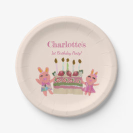 Berry Sweet Bunny Buddies Rosa Barns födelsedag