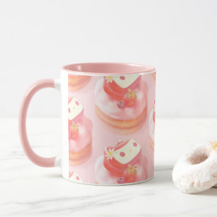 Berry Sweet: Bunny Girl Jordgubbs Tårta Mugg