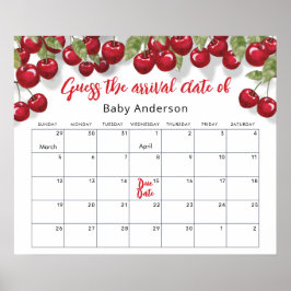 Berry Sweet Cherry Gissa förfallodatum Poster