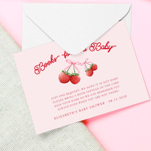 Berry Sweet Coquette Bokar för Baby Tilläggskort (Skapare uppladdad)