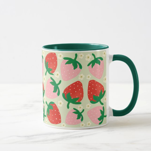Berry Sweet Delights  Olive Green Mugg (Höger)