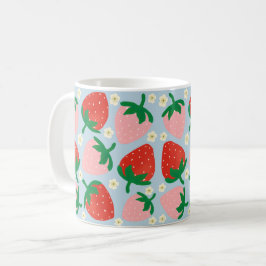 Berry Sweet Delights Pastel Blue Kaffemugg