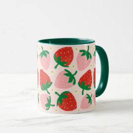 Berry Sweet Delights  Soft Pink Mugg