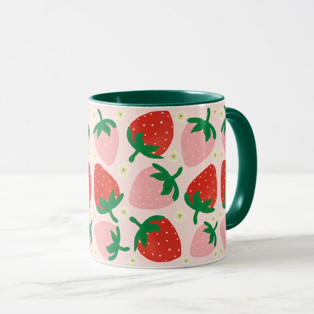 Berry Sweet Delights  Soft Pink Mugg (Framsida höger)