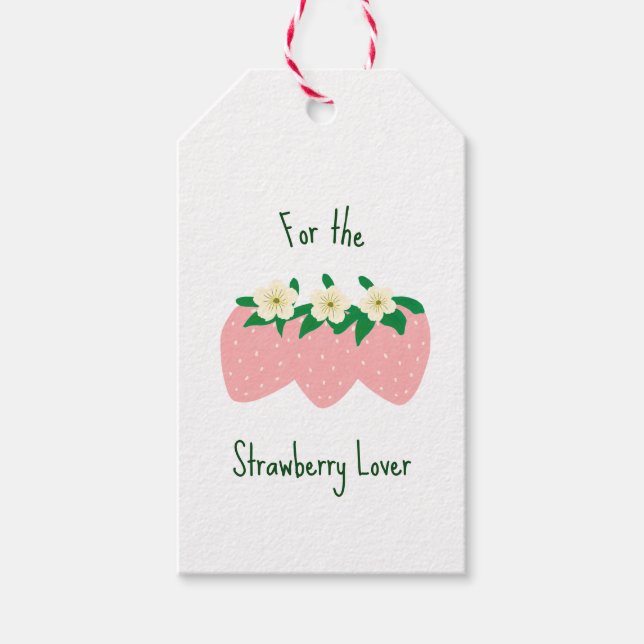 Berry Sweet Delights  White Presentetikett (Framsidan)