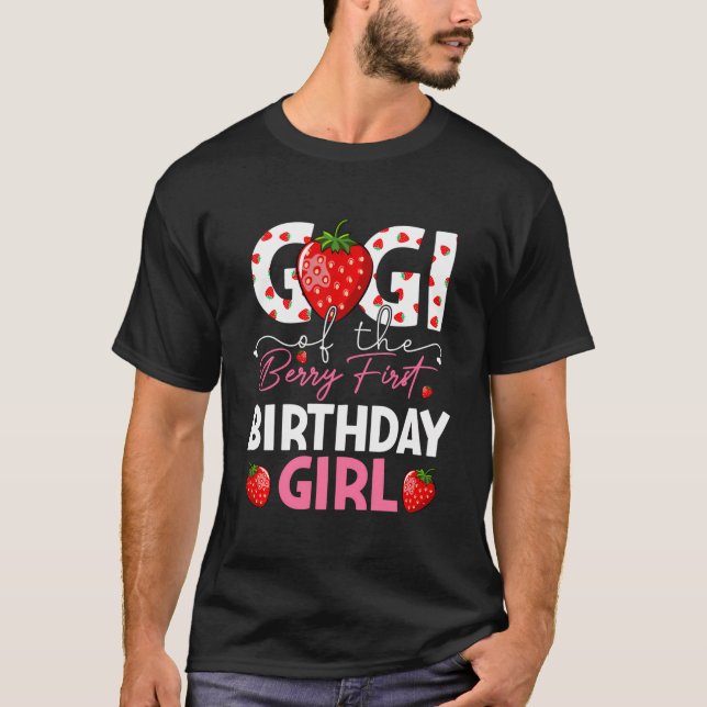 Berry Sweet en Birthday Strawberry Gi T Shirt (Framsida)