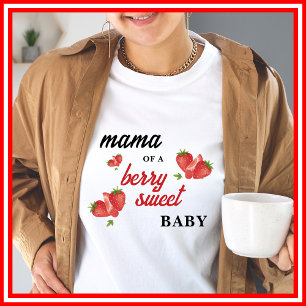 Berry Sweet Jordgubb mamma tröja
