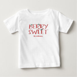 Berry Sweet Min första födelsedag T Shirt