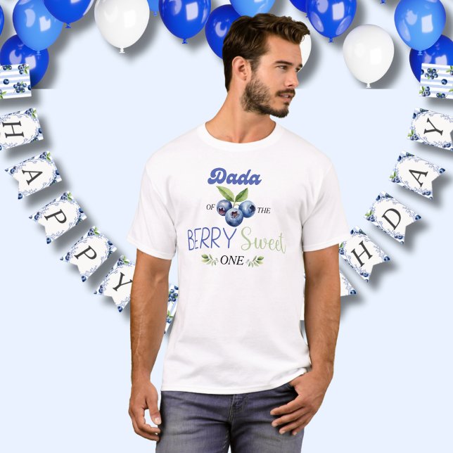 Berry Sweet one Dada Shirt T Shirt (Berry Sweet one Dada Shirt)