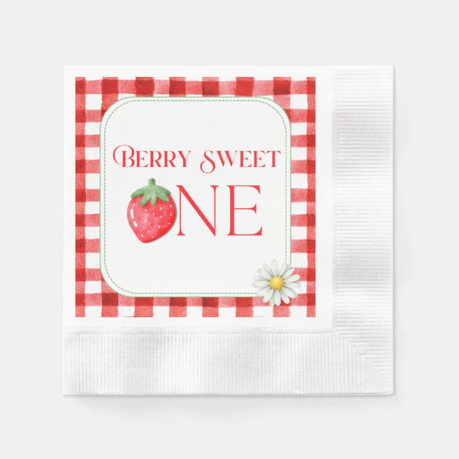 Berry Sweet One dessert napkin Pappersservett (Framsidan)