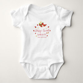 Berry Sweet One Strawberry 1st Birthday T Shirt