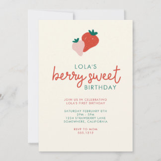 BERRY SWEET PARTY INBJUDAN