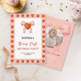 Berry Sweet Party-inbjudan Inbjudningar