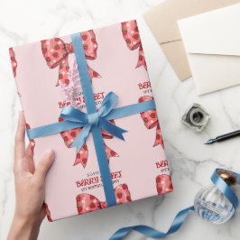 Berry Sweet Party-inbjudan Presentpapper