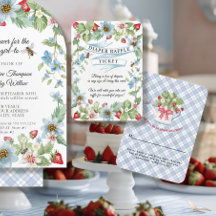 Berry Sweet Pojke Strawberry Bee Diaper Raffle