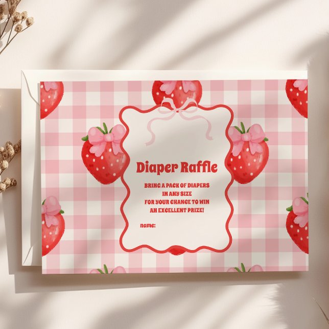 Berry Sweet Rosa Diapper Raffle Tilläggskort (Skapare uppladdad)