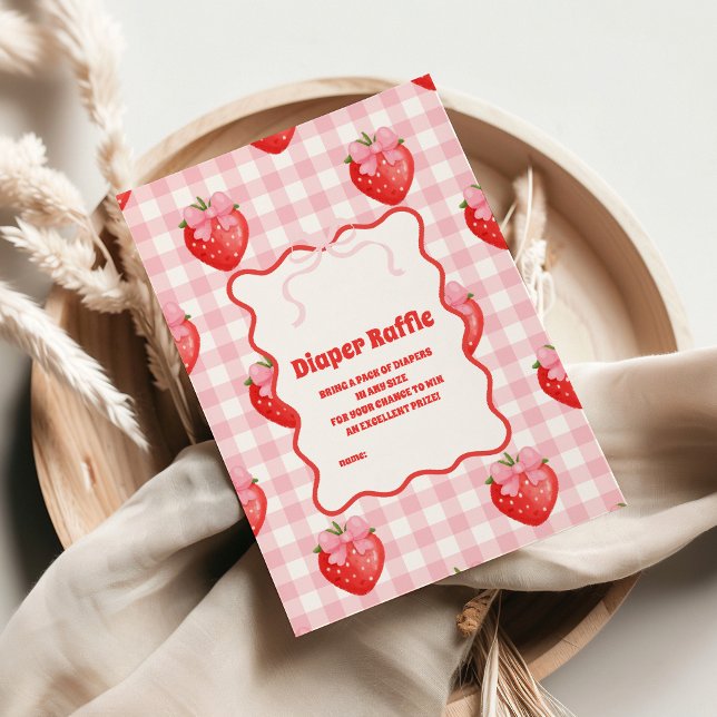 Berry Sweet Rosa Diapper Raffle Tilläggskort (Skapare uppladdad)