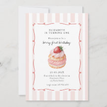 Berry Sweet Rosa First Birthday