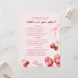 Berry Sweet Shower Mobilt spelkort